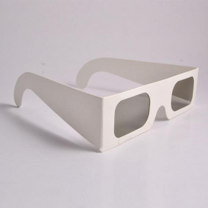 ChromaDepth 3D 유리 백색 마분지 채도 깊이, 서류상 수동적인 Chromadepth 공간 렌즈 3d 유리