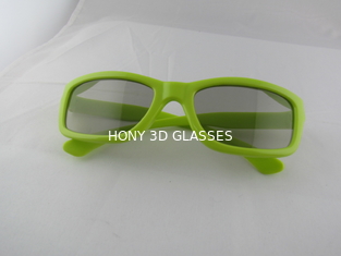 소비되는 영화관 3D 유리 수동적인 안내장은 Eyewear 연약한 구조를 극화했습니다