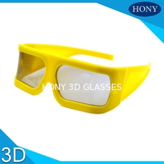 ABS 프레임 플라스틱 원형 편광된 렌즈 3d 극장 안경 큰 크기