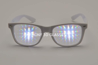 가벼운 쇼 플라스틱 3D 불꽃 놀이 유리는 렌즈 세륨 FCC RoHS를 두껍게 합니다