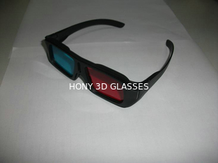 0.16mm 애완 동물 렌즈를 가진 아BS 플라스틱 빨간 청록색 3D 유리
