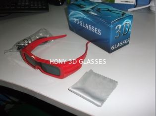 텔레비젼의 3d 전자 유리 PC 플라스틱 구조를 위한 예리한 활동적인 셔터 3D 유리