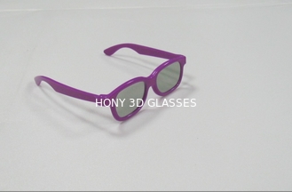 선형 극화된 렌즈, 안전 및 안락한에 아이들 3D 유리 착용하기 위하여