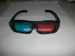 0.16mm 애완 동물 렌즈를 가진 아BS 플라스틱 빨간 청록색 3D 유리