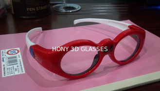 3D DLP 연결 아이를 위해 재충전용 LCD 렌즈를 가진 활동적인 셔터 3D 텔레비젼 유리